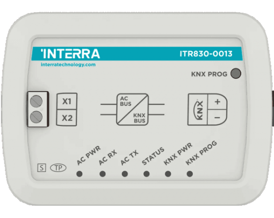 Interra Midea VRF AC - KNX Gateway  ITR830-0013
