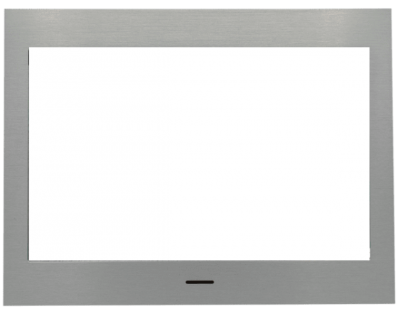 ENVISION10F8_S_AL Silver anodized aluminum frame for Envision Touch 10 inch