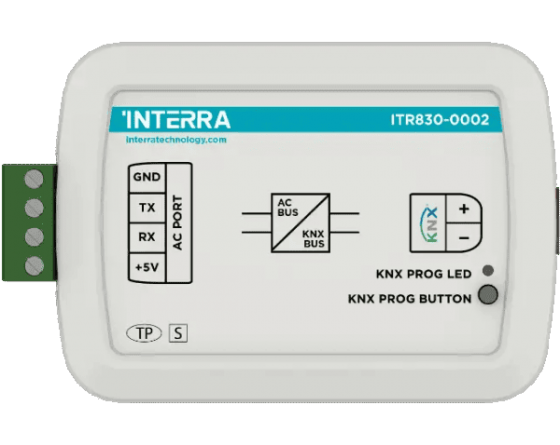 Interra Daikin Split AC - KNX Gateway ITR830-0002