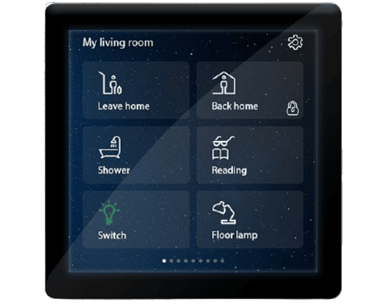 Schneider - KNX - Touch Screen - 4 ''- MTN6215-0410S