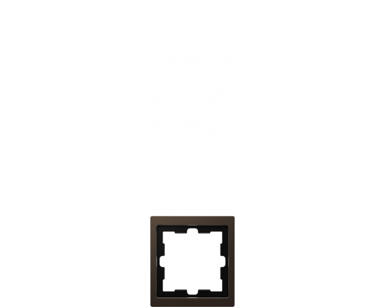 Schneider MTN4010-6534 Cornice D-Life 1 Modulo Antracite | Placca Per Interruttori Elettrici