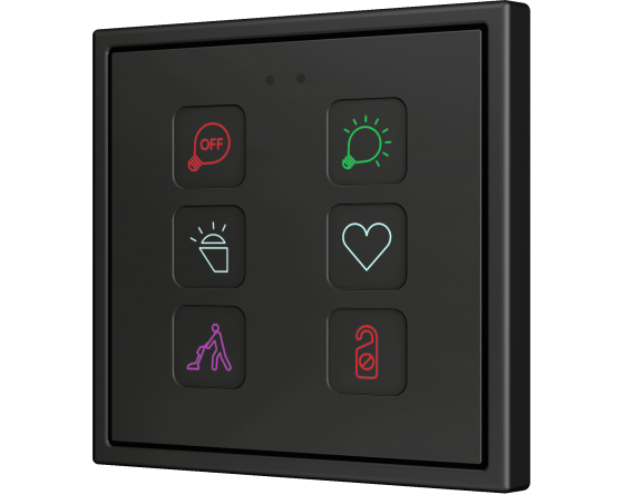 Zennio Tecla RGB 70 1/2/4/6 - ZVITR70x6