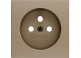 Zennio ZS55.Cover for mechanism  French socket 55 x 55 mm - 830000604 - Champagne
