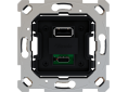 Zennio ZS55 - USB C and A Charger - ZSI2UCA