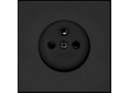 Zennio ZS70.French socket cover 70 x 70 mm – ZS70CFSA  anthracite