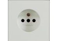 Zennio ZS70.French socket cover 70 x 70 mm – ZS70CFSMW Matt white