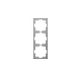 Zennio frame.ZS70- 3 module - ZS70FM3S