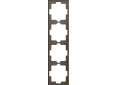 Zennio frame.ZS70- 4 module - ZS70FM4M