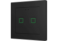Zennio Tecla RGB 55  2 button anthracite - ZVITR55x2A