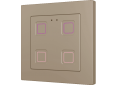 Zennio Tecla RGB 55  4 button Champagne - ZVITR55x4C