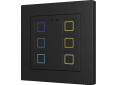Zennio Tecla RGB 55  6 button anthracite - ZVITR55x6A