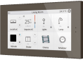 Zennio Z50 - ColorTouch Panel 5" KNX-ZVIZ50M Mocha