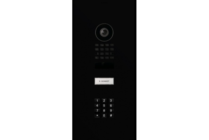 DoorBird Flush-mounted IP video door intercom to replace Mobotix T25 and T26 with Keypad