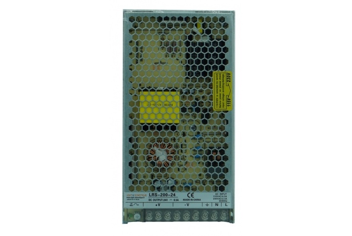 L&D 24V DC 8,5A power supply LRS-200-24