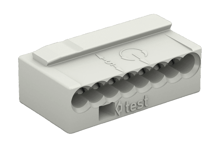 Wago 243-308 white KNX Connector 8 holes