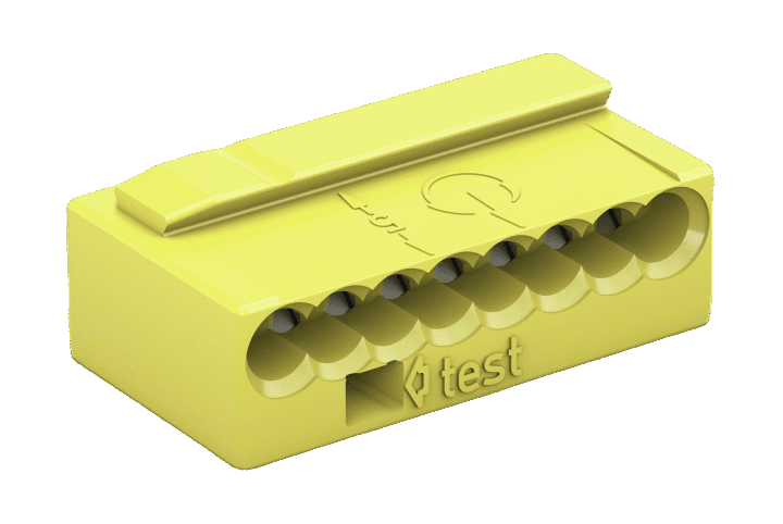 Wago 243-508 yellow KNX Connector 8 holes