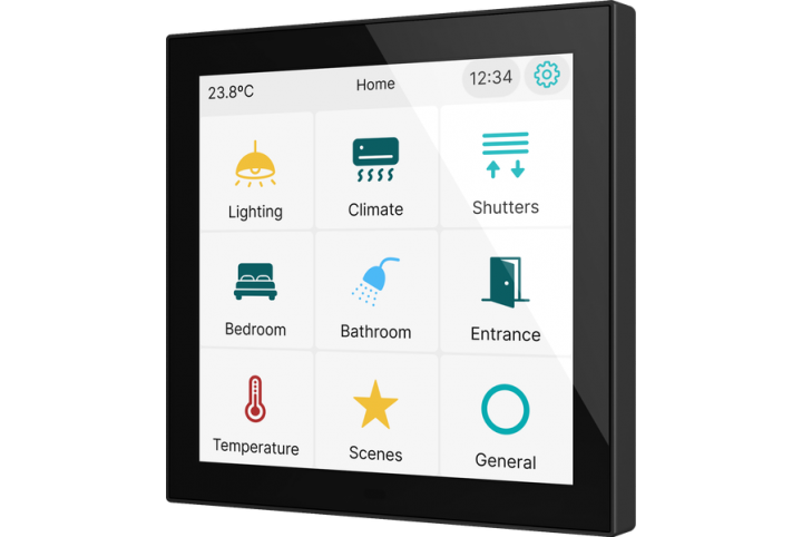 Zennio KNX CX40 Capacitive touch panel 4 inch display ZVICX40A-ZVICX40W-ZVICX40S-ZVICX40C-ZVICX40M