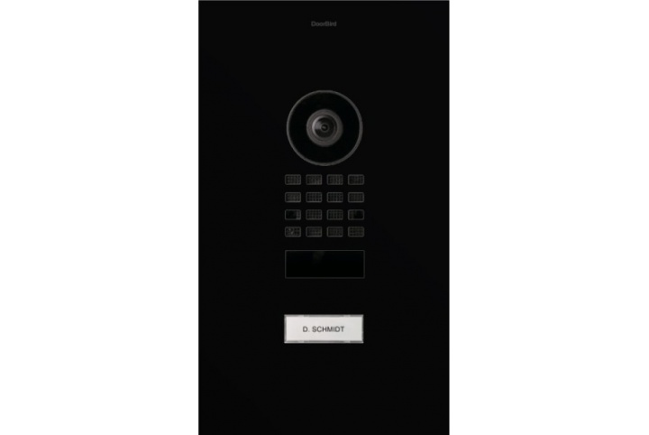DoorBird Flush-mounted IP video door intercom to replace Mobotix T25 and T26