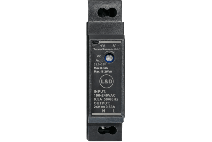 L&D Rail Din 24V DC 0,63A Power supply HDR-15-24