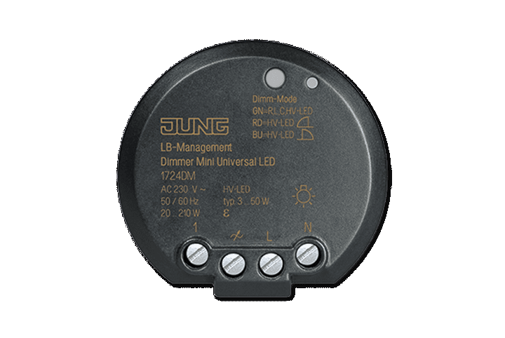 Jung Dimmer 230 V mini universal LED  1724DM