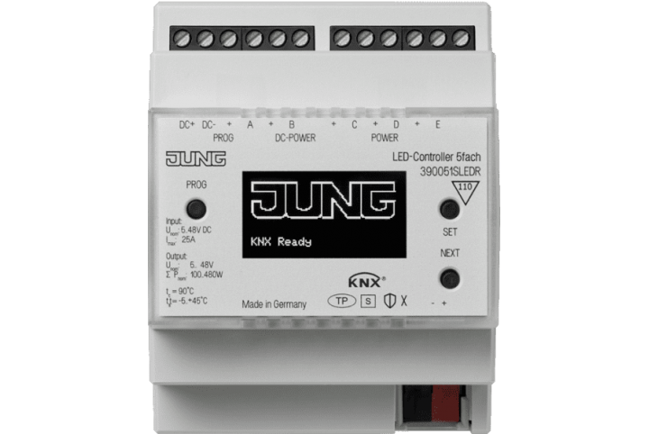 Jung KNX LED controller 5 Ways - 390051SLEDR