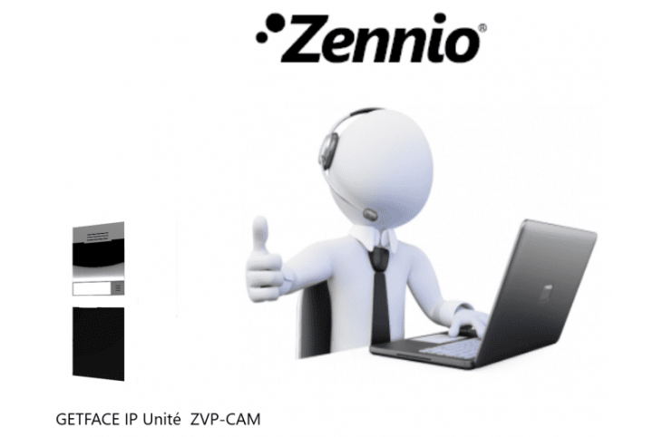 Zennio-Basic programming of individual home video door entry projects with 1 GetFace IP unit and up to 4 indoor units-8500018
