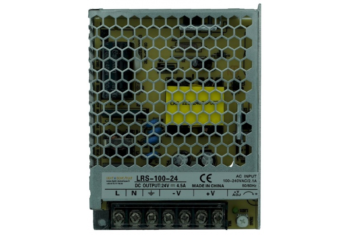 L&D 24V DC 4,5A power supply LRS-100-24