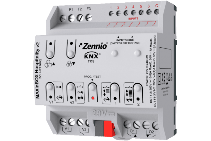 Zennio ZCLHP126V2 - MAXinBOX Hospitality v2
