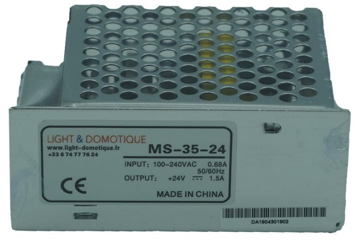 L&D 24V DC 35W 1.5A Power supply MS-35-24