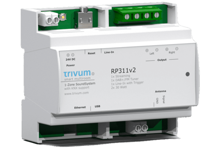 Trivum  1 zone audio amplifier RP311v2