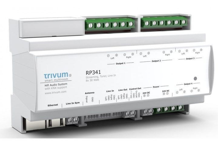 Trivum 4-zones audio amplifier RP341