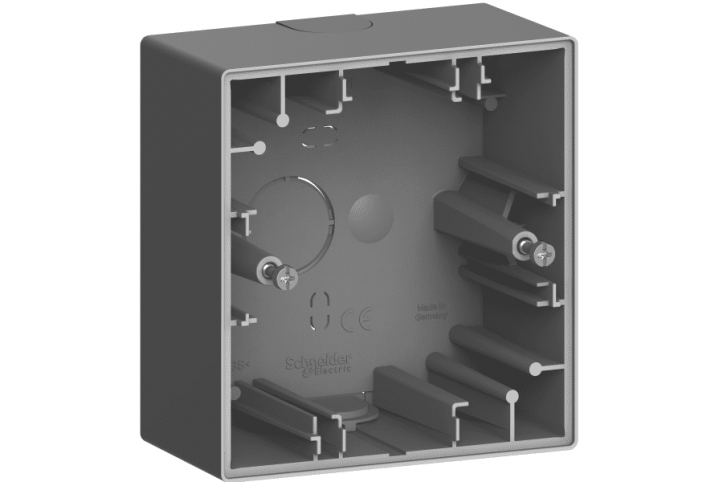Schneider-D-Life-1-post - surface mounting box - MTN4010-65xx