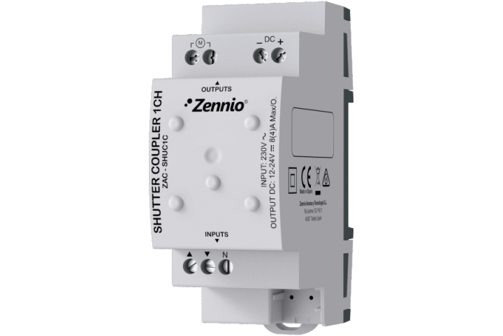 Zennio Shutter Coupler 1CH - ZAC-SHUC1C