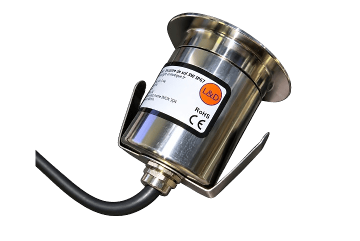 L&D In ground LED spotlight integrated 3WLED
