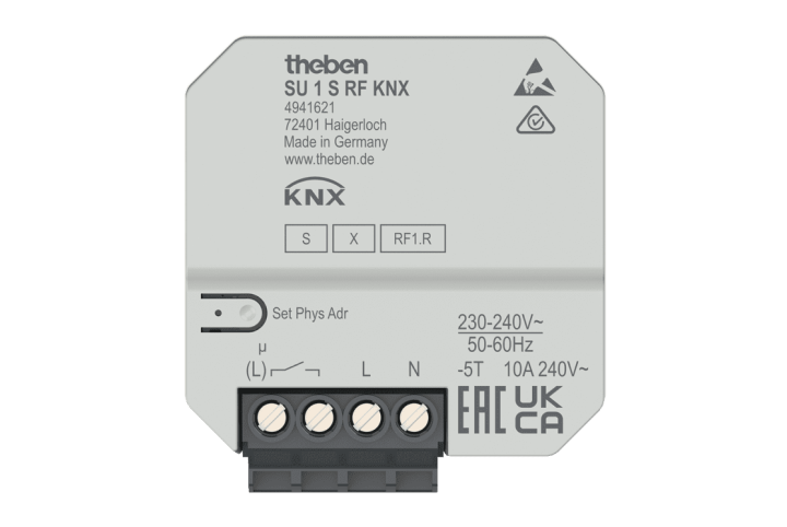 Theben - actuator KNX RF  1 canal - 4941621 - SU 1 S RF KNX