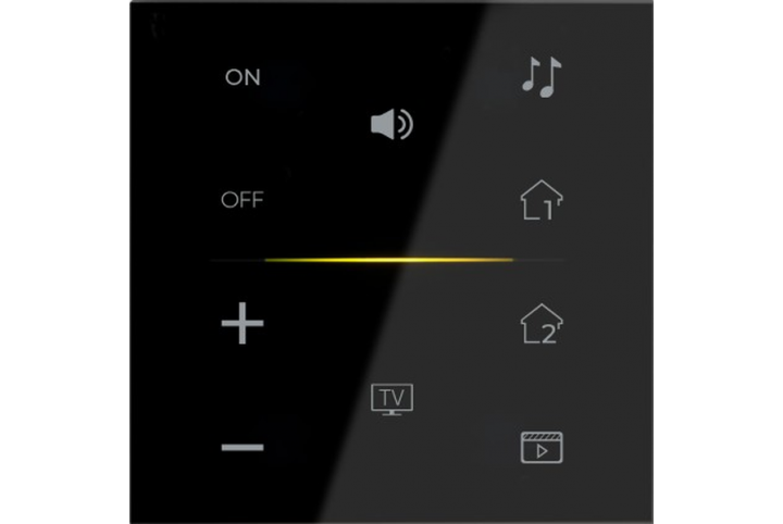 Eelectron 9025 – customisable KNX buttons – RGB line version – CS10A01KNX – 9025GLxxLxx