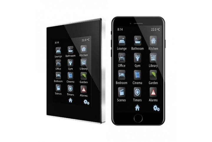 Zennio Z41 Pro ZVI-Z41PRO - Full Color Capacitive Touch Panel Pro with IP Connection - with smartphone application