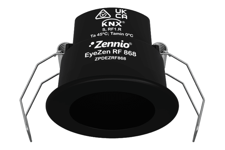Zennio EyeZen IN KNX RF motion detector for ceiling mounting (868 MHz) ZPDEZRF868A