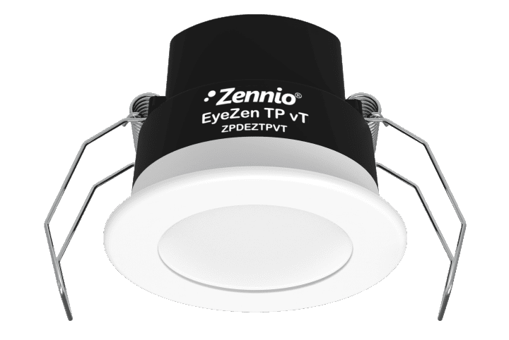 Zennio EyeZen TP vT KNX motion detector with light sensor ZPDEZTPVTW