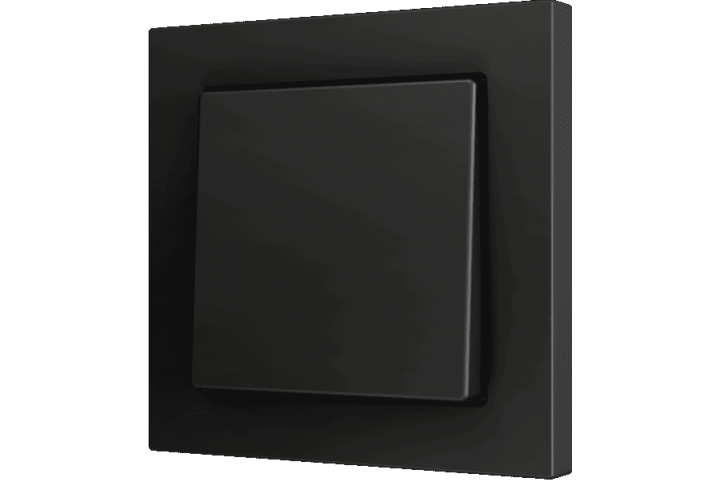 Zennio 1 key tilt cover Soft push button - ZS55CSOFT