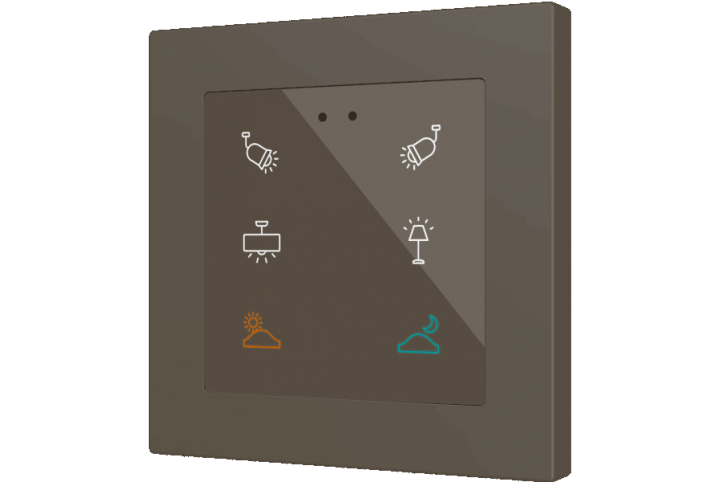 Zennio Flat RGB 55 1/2/4/6 keys - ZVIFR55