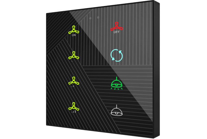 Zennio Flat RGB  1/2/4/6/8 keys - ZVIFR