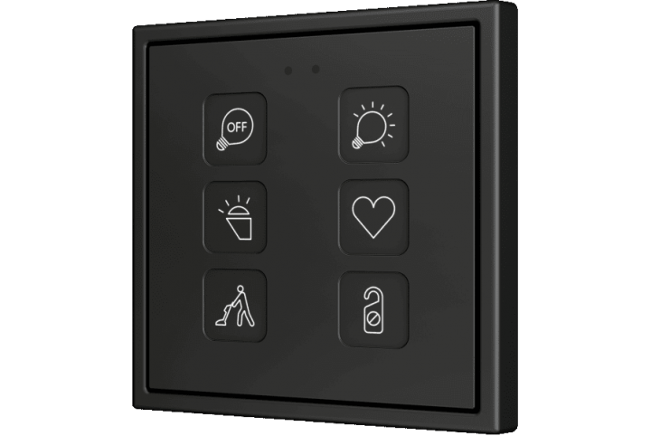 Zennio KNX Tecla 70  push button X1-X2-X4-X6 ZVIT70X1-ZVIT70X1-ZVIT70X2-ZVIT70X4-ZVIT70X6