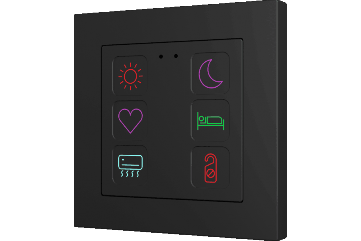 Zennio Tecla RGB 55 1/2/4/6 keys - ZVITR55