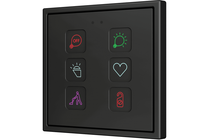 Zennio Tecla RGB 70 1/2/4/6 keys - ZVITR70