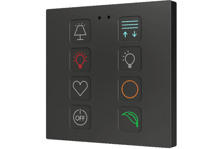 Zennio Tecla RGB  1/2/4/6/8 keys - ZVITR